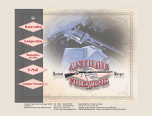 Tablet Screenshot of antique-firearms.de